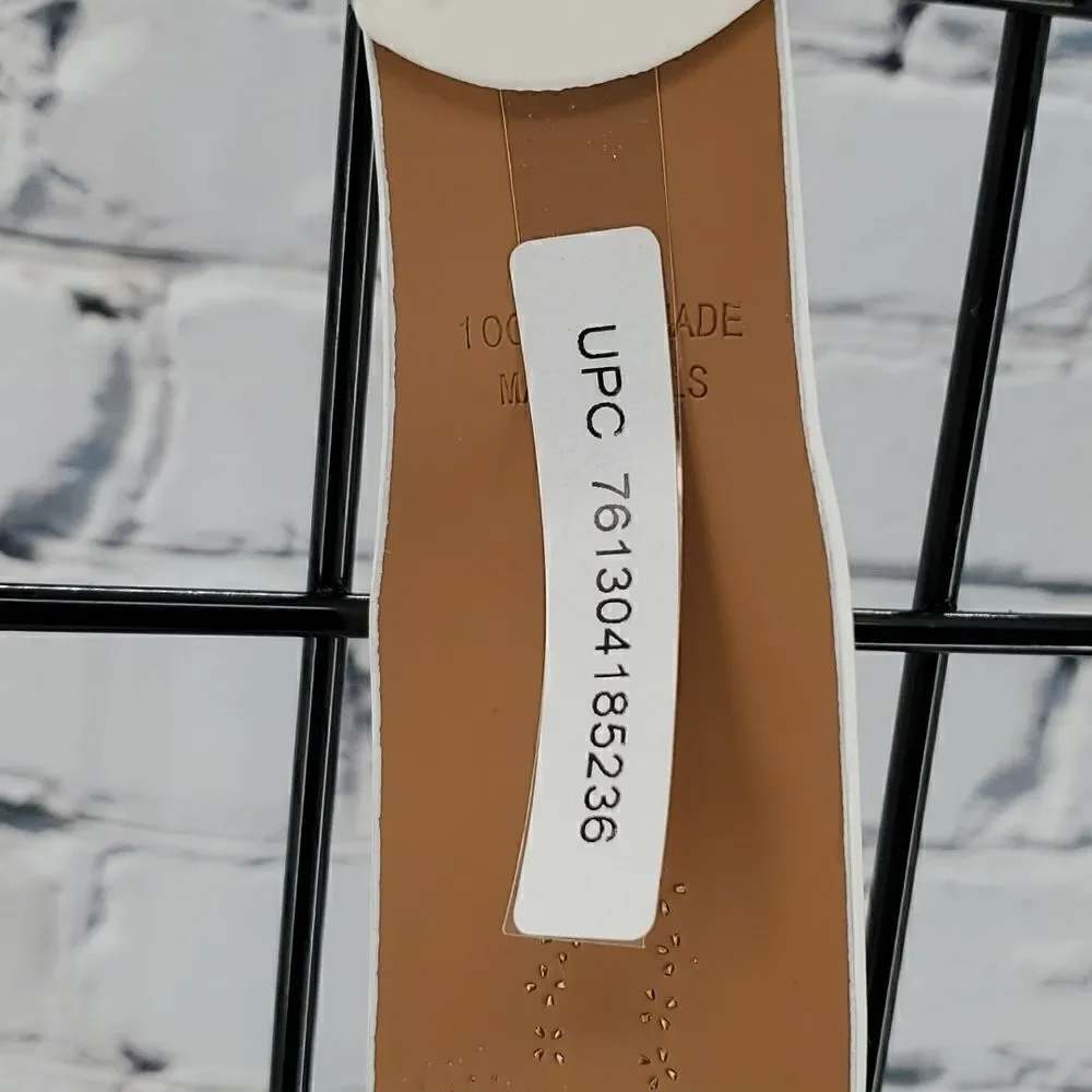 White Fancy Belt Size L 36-40 inches New
